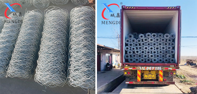 Hexagonal Gabion Mesh Rolls