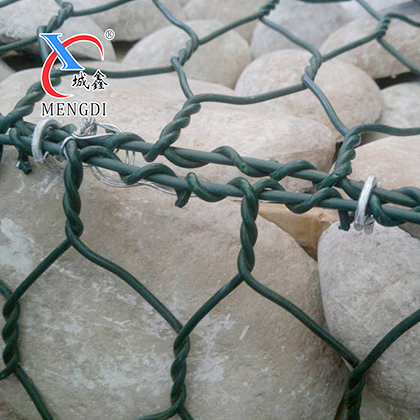 Professional Manufacturer PVC Coated Gabion Basket Gabion Box For Stone Retaining Wall